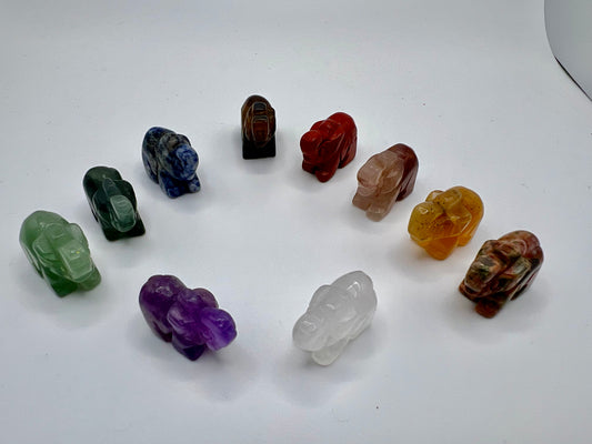 CRYSTAL BABY ELEPHANTS